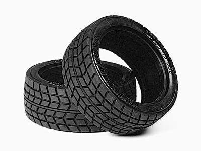 Tamiya RC Racing Radial Tire Set - (1pr)