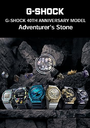 [カシオ] 腕時計【国内正規品】 ジーショック メタルカバード ペアウォッチ G-SHOCK 40th Anniversary Adventurer's Stone GM-114GEM-1A9JR / GM-S114GEM-1A2JR - BanzaiHobby