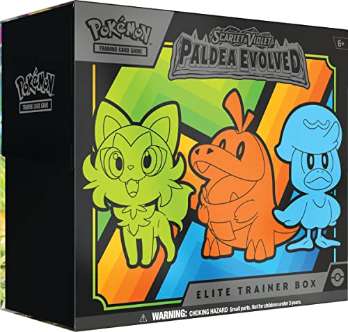 Pokemon Trading Card Game Scarlet & Violet Paldea Evolved Elite Trainer Box - BanzaiHobby
