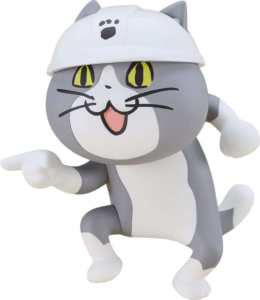 Nendoroid Work Cat Non-Scale Plastic Painted Movable Figure - BanzaiHobby