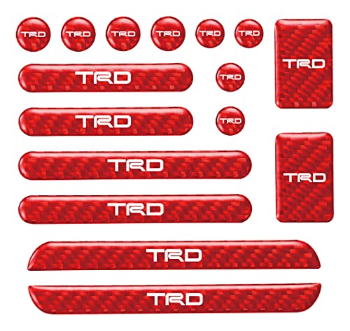 TRD Carbon Multi Garnish Red MS011-00011 - BanzaiHobby