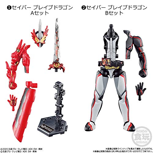 Sodo Kamen Rider Saber Book1 Feat. Sodo Kamen Rider Zero One (12 pieces) Candy Toy/Gum (Kamen Rider Saber) - BanzaiHobby