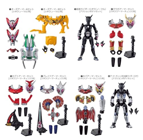 Sodo Kamen Rider Zi-O RIDE4 [Set of 8 types (full complete)] Candy toy *It is not a set item in a special box - BanzaiHobby