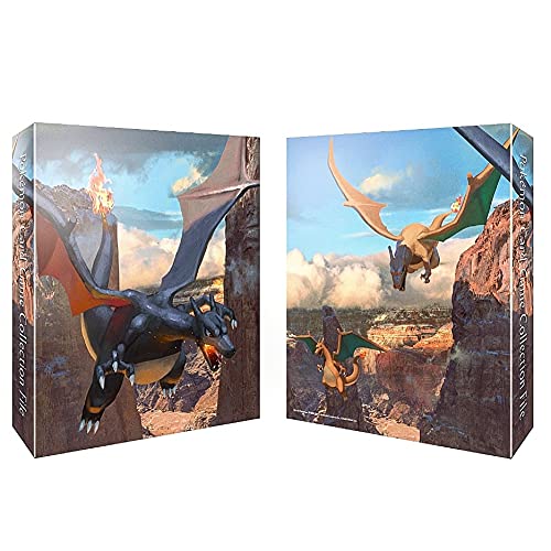 Pokemon Card Game Collection File Different Color Charizard - BanzaiHobby