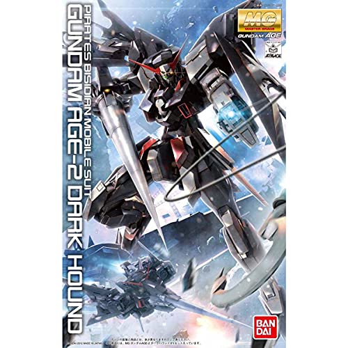 MG Mobile Suit Gundam AGE Gundam AGE-2 Dark Hound Modelo de plástico codificado por colores a escala 1/100 - BanzaiHobby