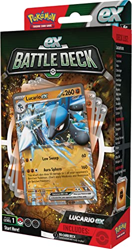 Pokémon TCG: Lucario ex Battle Deck (Ready-to-Play 60-Card Deck) - BanzaiHobby