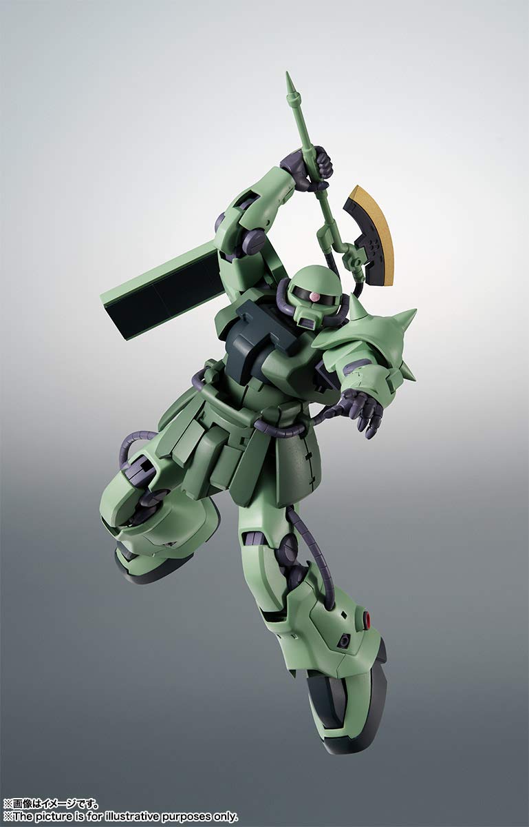 ROBOT魂 機動戦士ガンダム0083 [SIDE MS] MS-06F-2 ザクIIF2型 ver. A.N.I.M.E. 約125mm ABS&PVC製 塗装済み可動フィギュア - BanzaiHobby