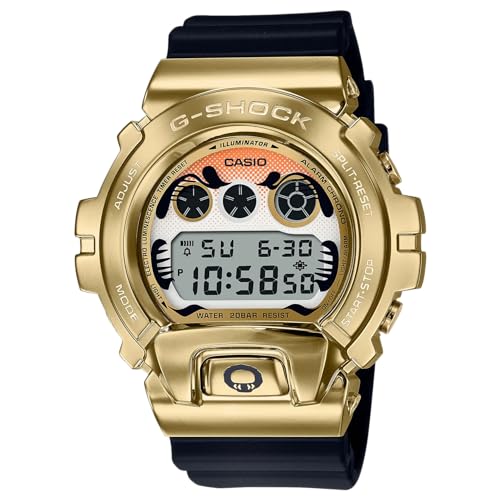 [カシオ]CASIO 腕時計 Gショック （G-SHOCK） メンズ腕時計 達磨 GOLD 金 GM-6900GDA-9 [並行輸入品] - BanzaiHobby