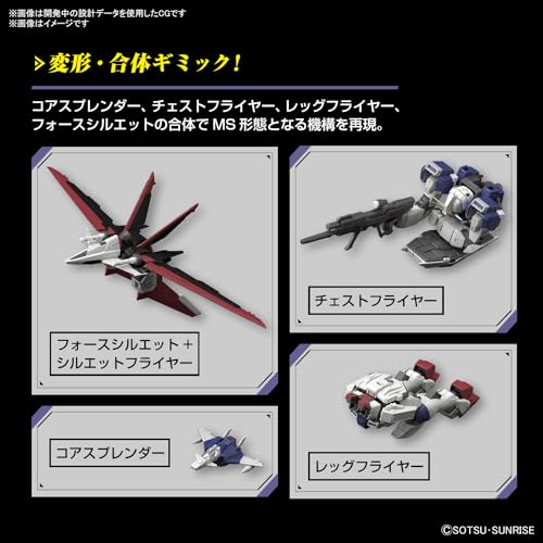 RG Mobile Suit Gundam SEED FREEDOM Force Impulse Gundam SpecⅡ 1/144 scale color-coded plastic model - BanzaiHobby