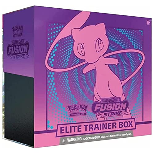 Pokémon | Sword & Shield 8 Fusion Strike: Elite Trainer Box | Card Game | Ages 6+ | 2 Players | 10+ Minutes Playing Time - BanzaiHobby