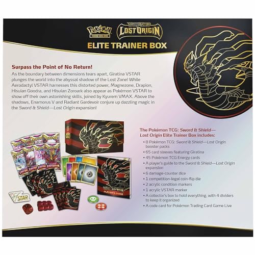Pokemon Trading Card Game: SAS11 — Lost Origin Elite Trainer Box (English Version) - BanzaiHobby