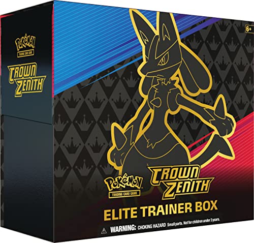 Pokemon English version Sword & Shield Crown Zenith Elite Trainer Box/Pokemon Sword and Shield Crown Zenith Elite Trainer Box - BanzaiHobby