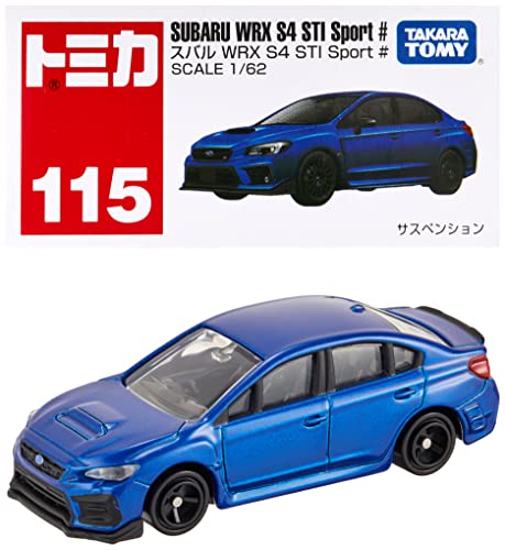 タカラトミー『 トミカ No.115 スバル WRX S4 STI Sport # (箱) 』 ミニカー 車 おもちゃ 3歳以上 箱入り 玩具安全基準合格 STマーク認証 TOMICA TAKARA TOMY - BanzaiHobby