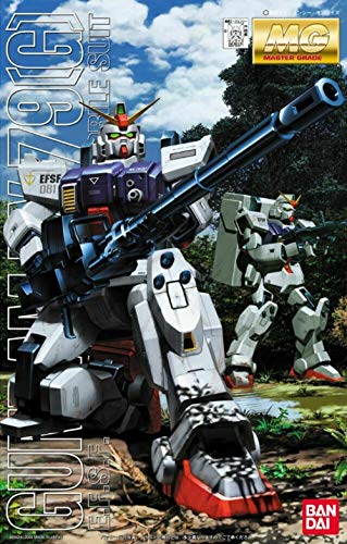 MG Mobile Suit Gundam 08th MS Platoon RX-79G Ground Type Gundam 1/100 Scale Color-Coded Plastic Model - BanzaiHobby