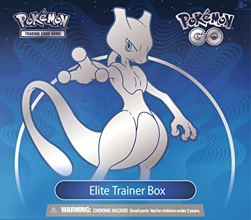 Pokémon TCG: Pokémon GO Elite Trainer Box (10 Boosters, Mewtwo Foil Promo Card & Premium Accessories) - BanzaiHobby