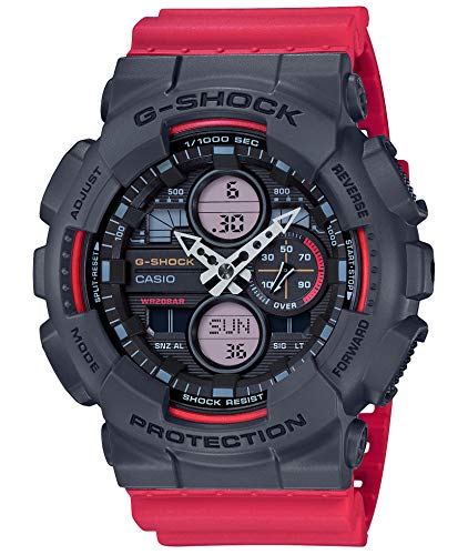 [カシオ] 腕時計 ジーショック G-SHOCK GA-140-4AJF メンズ レッド - BanzaiHobby