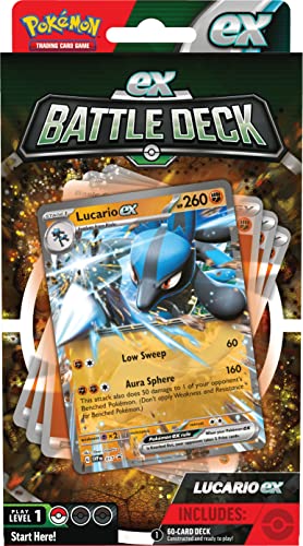 Pokémon TCG: Lucario ex Battle Deck (Ready-to-Play 60-Card Deck) - BanzaiHobby
