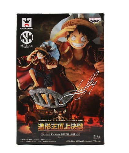 ONE PIECE ワンピース SCultures 造形王頂上決戦 vol.2 モンキー・D・ルフィ 単品 バンプレスト プライズ - BanzaiHobby