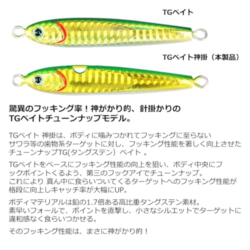 ダイワ(DAIWA) タングステンジグ TGベイト神掛 120G PHブルピン – BanzaiHobby