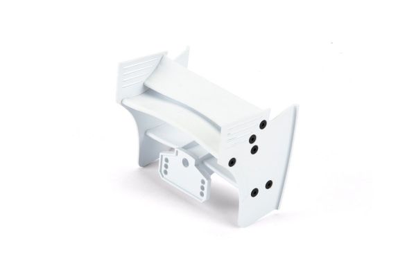612068W PF F1 Rear Wing(White)for 1:10 Formula 1