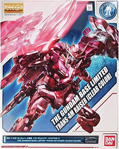 MG 1/100 Gundam Base Limited Trans Am Riser [Clear Color] Mobile Suit Gundam OO (Double O) - BanzaiHobby