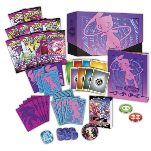 Pokémon | Sword & Shield 8 Fusion Strike: Elite Trainer Box | Card Game | Ages 6+ | 2 Players | 10+ Minutes Playing Time - BanzaiHobby