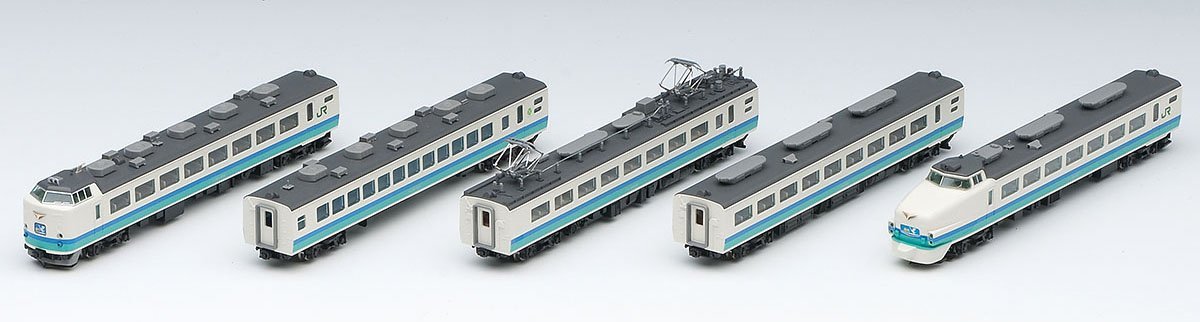J.R. Limited Express Series 485 (Kaminuttari Color/Hakucho)5 car