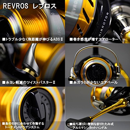 ダイワ(Daiwa) スピニングリール 15 レブロス 2004H-DH (2000サイズ) – BanzaiHobby