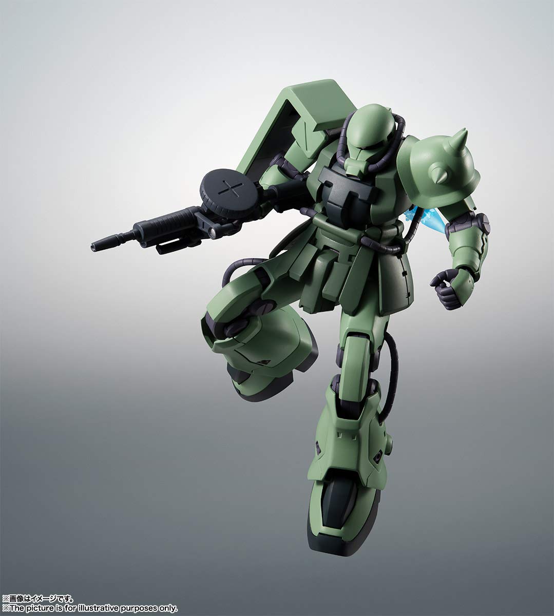 ROBOT魂 機動戦士ガンダム0083 [SIDE MS] MS-06F-2 ザクIIF2型 ver. A.N.I.M.E. 約125mm ABS&PVC製 塗装済み可動フィギュア - BanzaiHobby