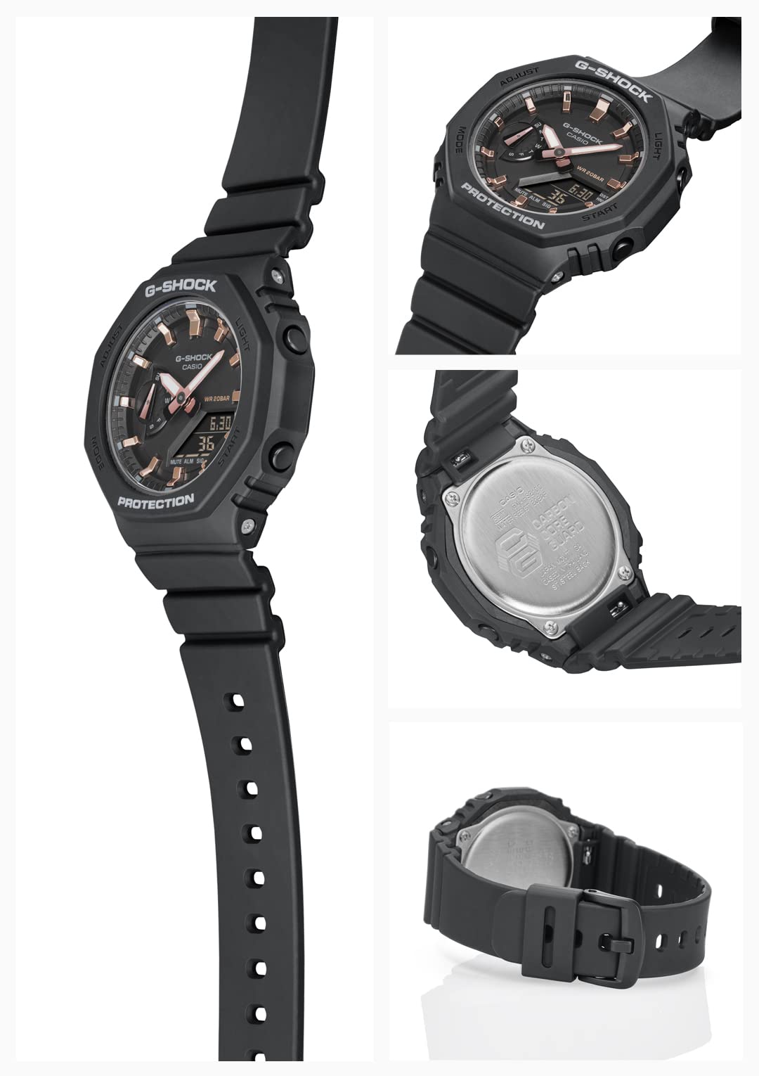 [カシオ] 腕時計 ジーショック 【国内正規品】ミッドサイズモデル GMA-S2100-1AJF ユニセックス大人 ブラック - BanzaiHobby