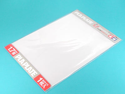 70128 Trans Plastic Plate 1.7mm