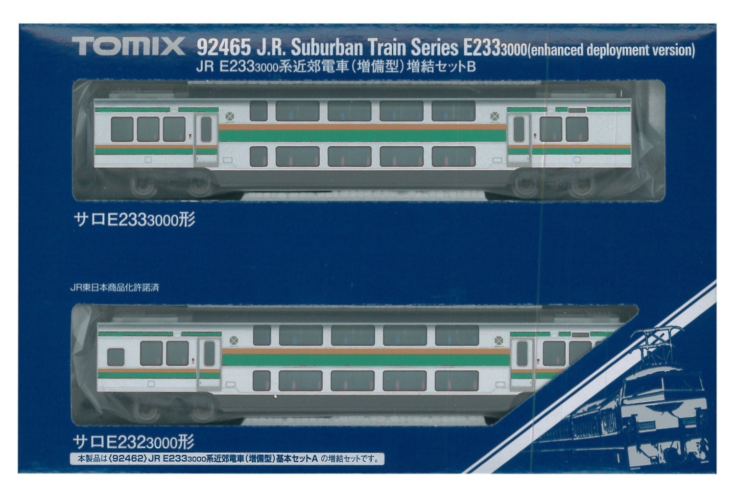 E233-3000 (Enhanced Deployment Version) (Add-on B 2-Car Set)