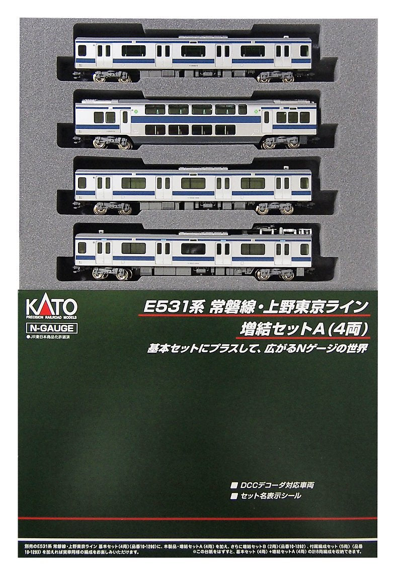 10-1291 Joban Line/Ueno-Tokyo Line (Add-On A 4-Car Set)