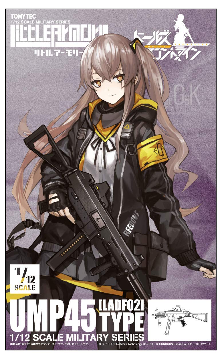 1/12 Little Armory (LADF02) Dolls Frontline UMP45 Type