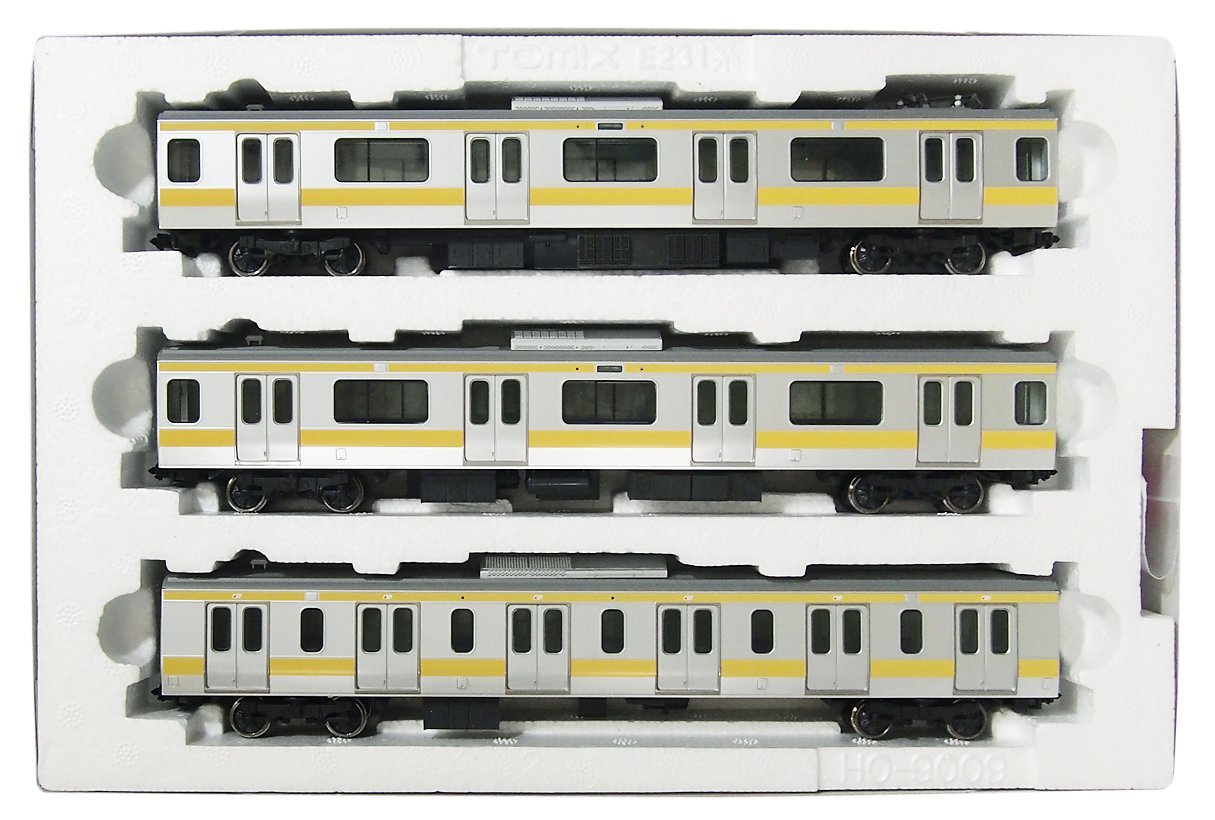 1/80(HO) J.R. Commuter Train Series E231-0 Additional Set of 3
