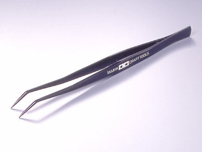 Angled Tweezers - MK803