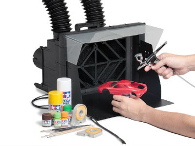74534 Spray-Work Painting Booth II with Twin Fan