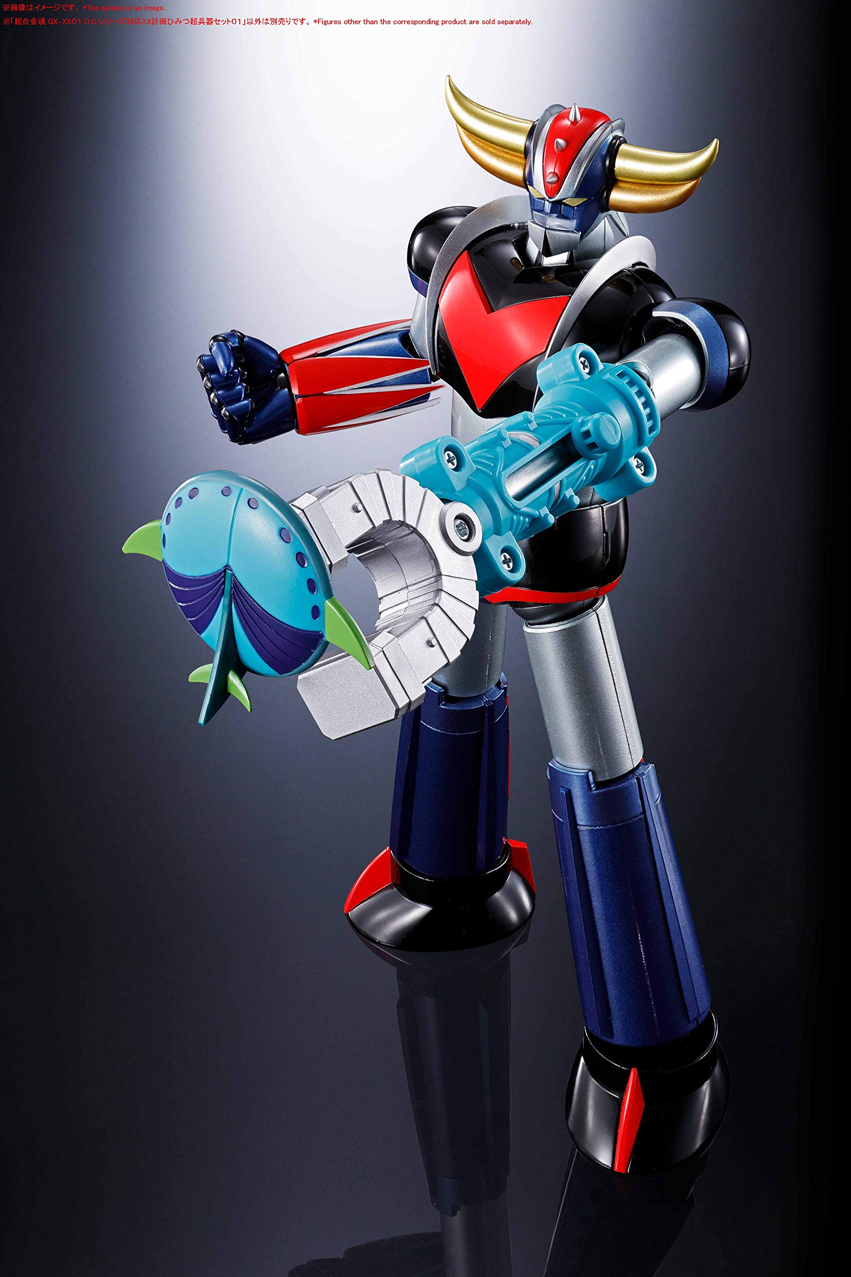 超合金魂 GX-XX01 D.C.シリーズ対応 XX計画ひみつ超兵器セット01 ダイ