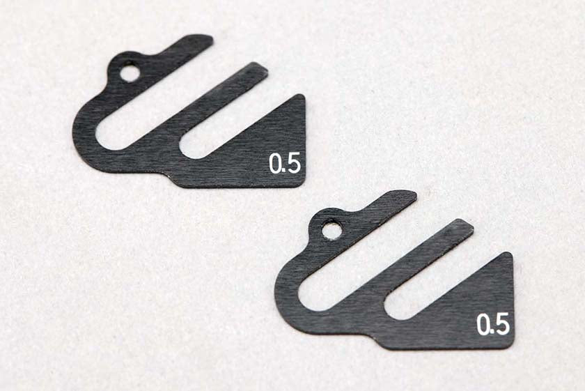 B10-30205A Aluminum separate suspension mount (NA 0.5mm/2pcs)