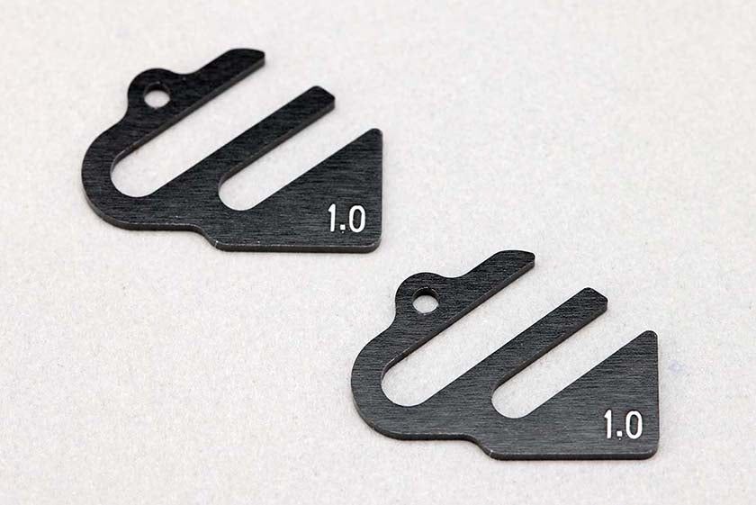 B10-30210A Aluminum separate suspension mount (NA 1.0mm/2pcs) f