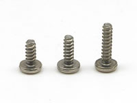 BTP-208 Titanium Bind Tapping Screw 2x8mm 6pcs