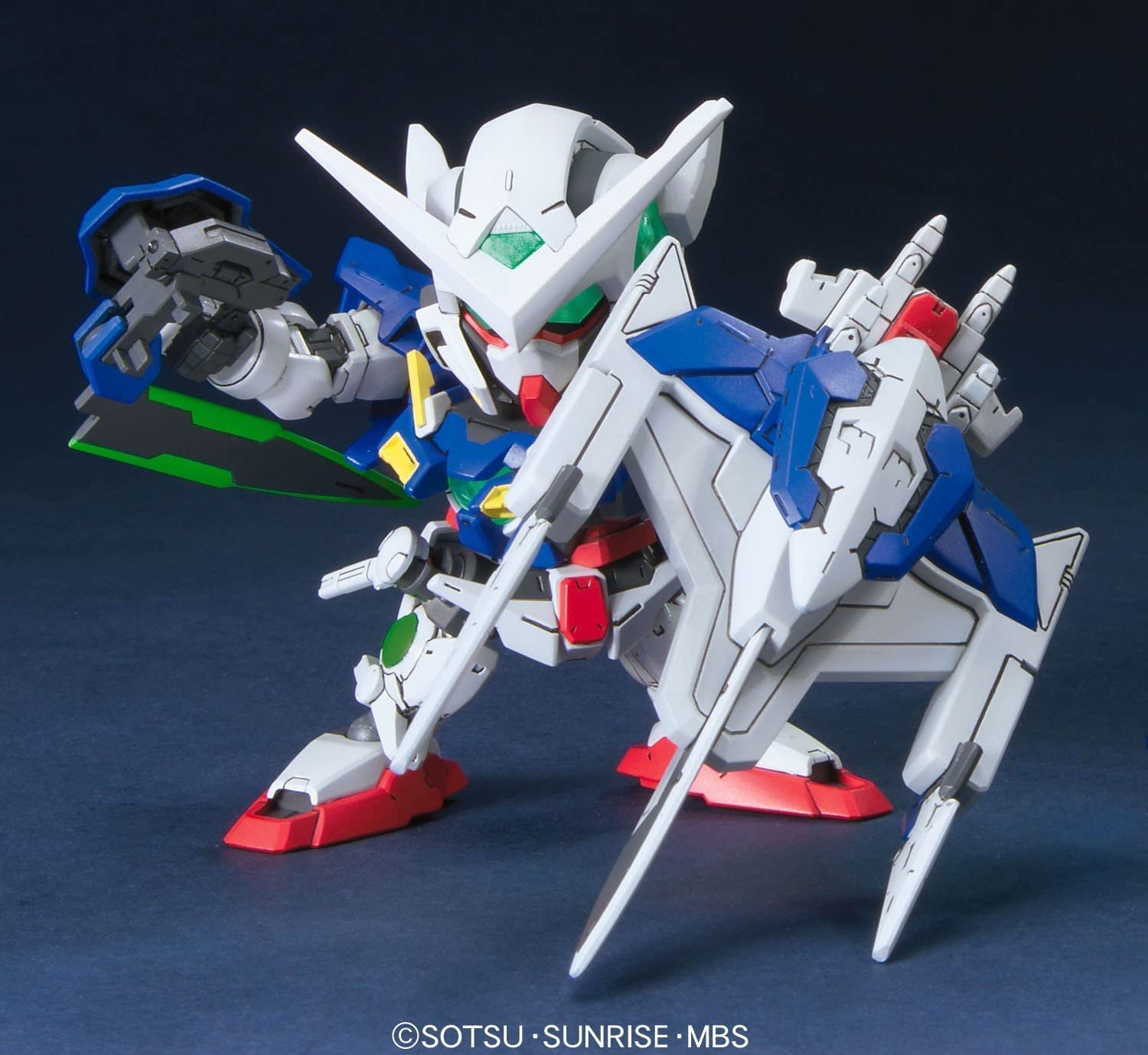 SD Gundam BB Warrior Mobile Suit Gundam 00 Gundam Exia Repair II