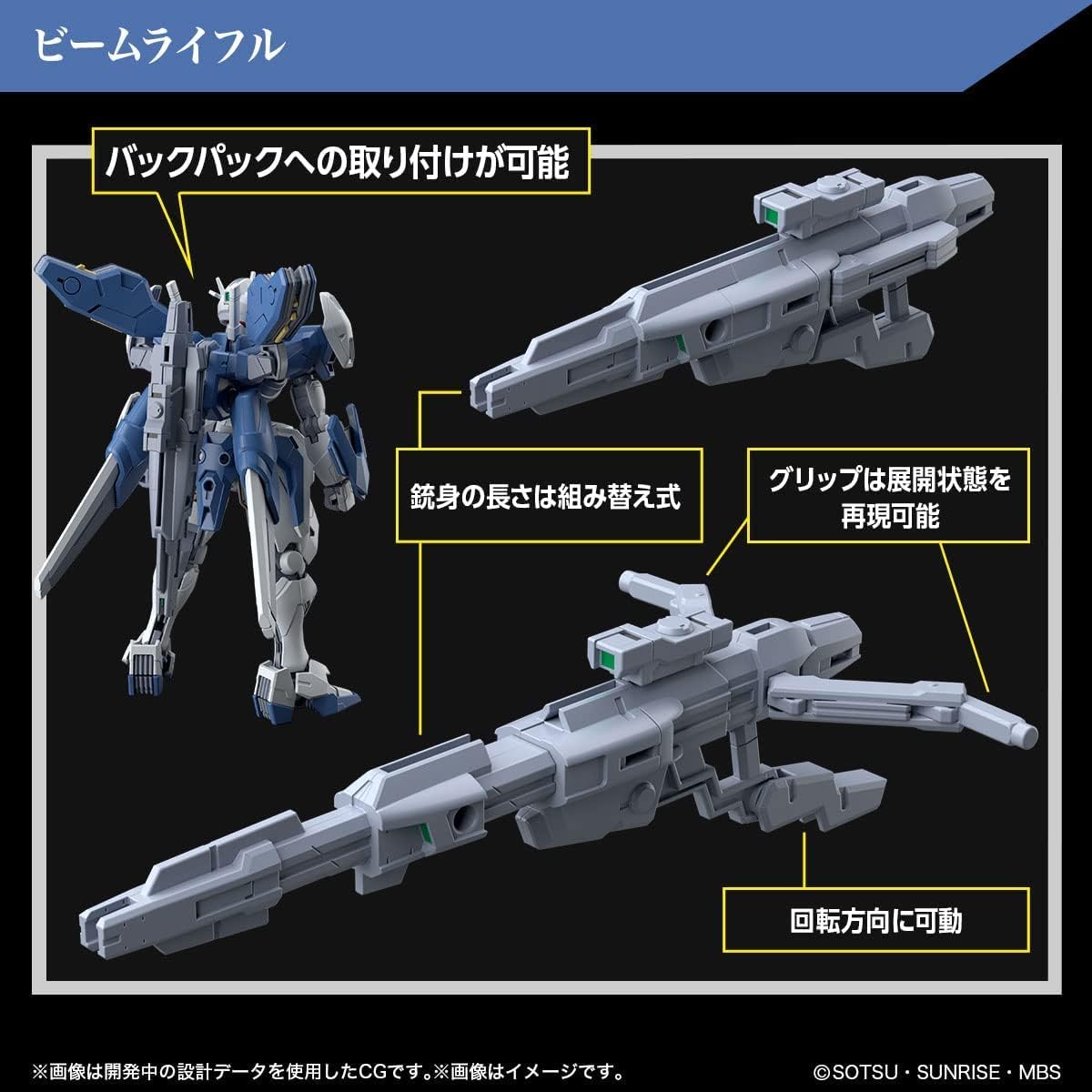 1/144 HG Gundam Aerial Rebuild (Mobile Suit Gundam: The Witch Fr