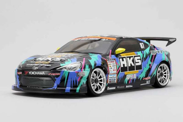 Yokomo 1/10 RC Drift Body HKS Racing Performer 86 YOKSD-HK86BS