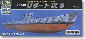 WSC-6 German Navy U-Boat IX B