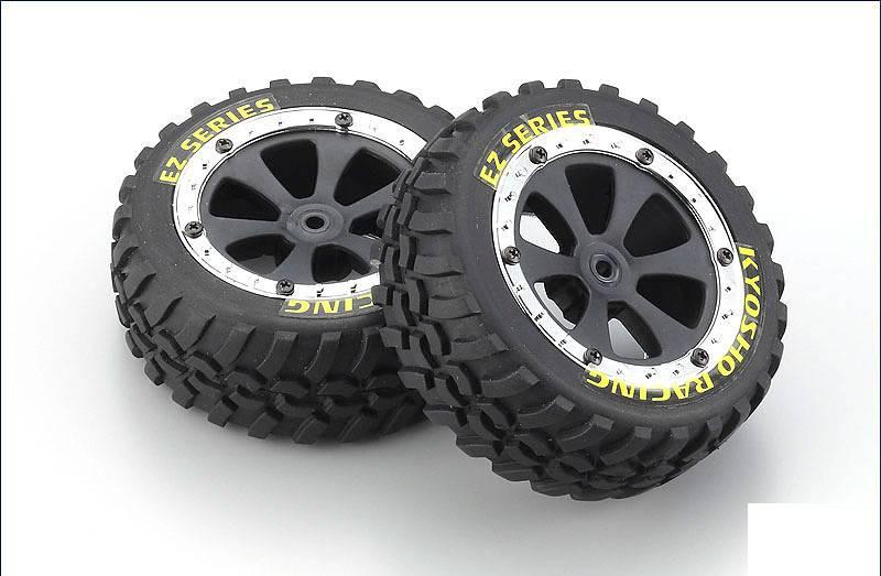 EZ002 Tire & Wheel Set (Sand Master)