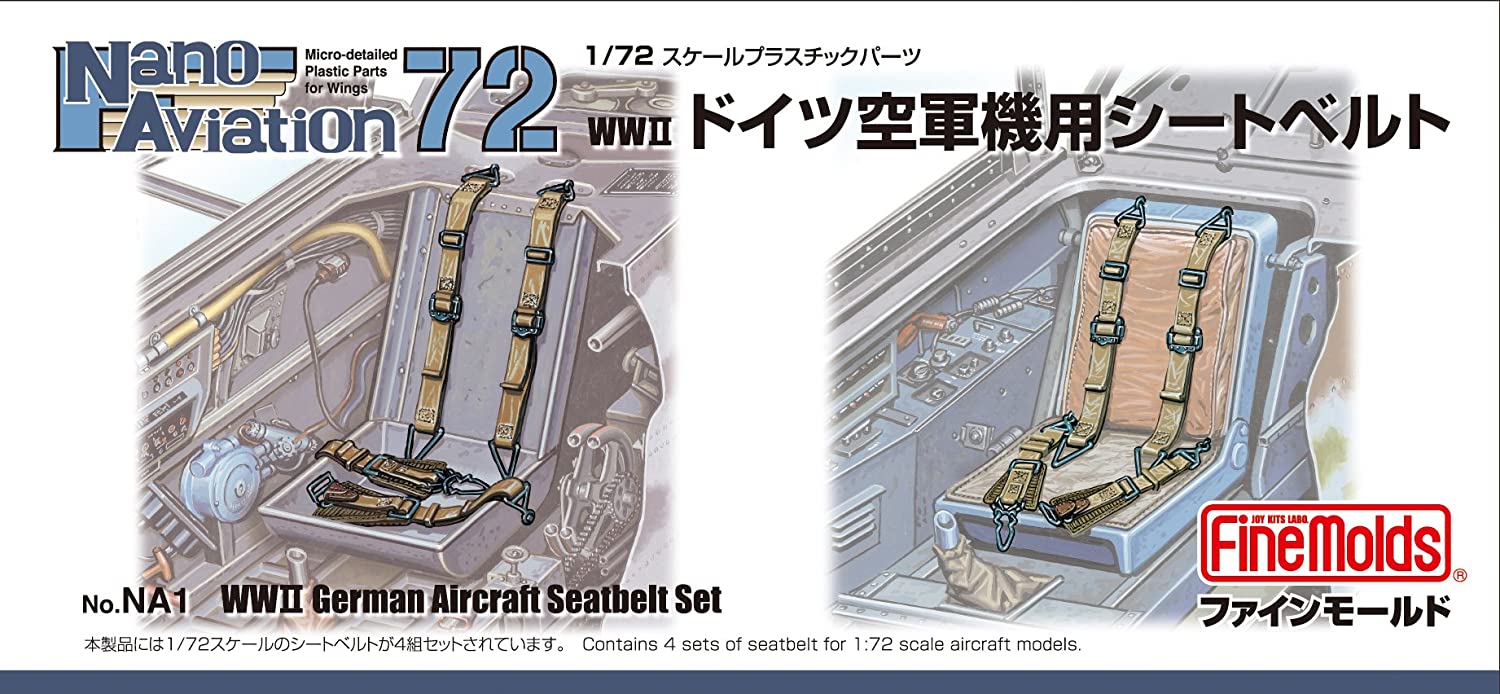 1/72 Scale Harness for WWII German Aircraft