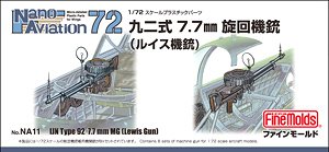 1/72 Type 92 7.7mm Machine Gun (Lewis Gun)