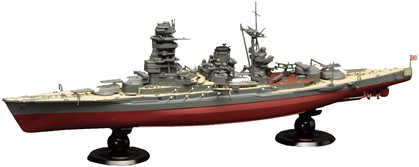 IJN Battleship Nagato Full Hull Model