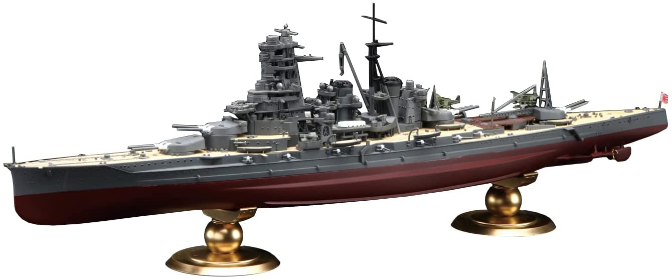 IJN Battleship Kirishima Full Hull Model